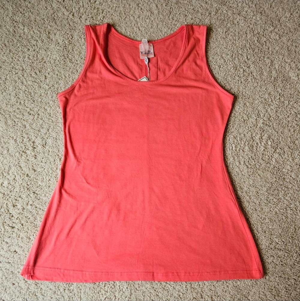 NWT Noelle Coral Tank Top